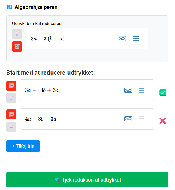 Algebrahjælperen